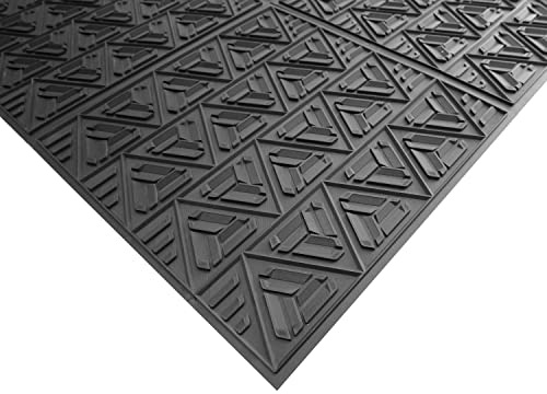CLIMATEX Zerbino per interni ed esterni, 9 x 10 cm, per scarpe e stivali, pulisce fango, sporco, neve, sabbia e sporcizia
