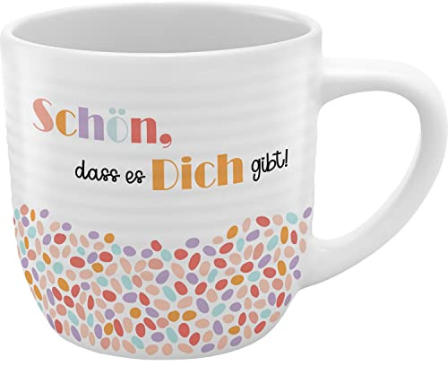 Tasse Rillen Motiv Schön