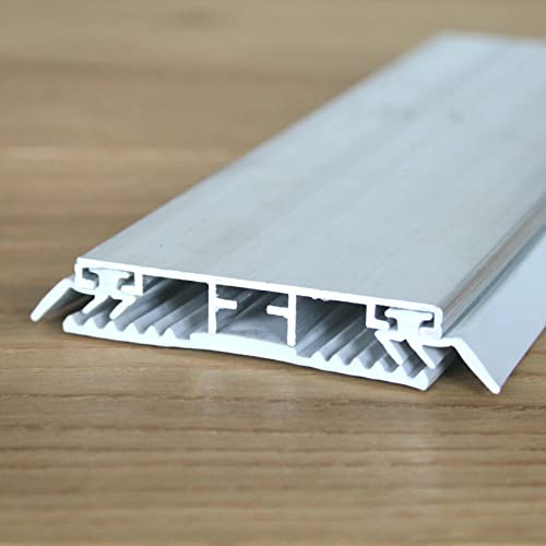 Löffert® UNIVERSAL-Profil Aluminium 60mm für 16mm Stegplatten HKP Polycarbonat (4000mm)