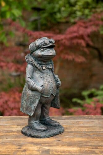 Mr Toad Garden Figure | Wind in the Willows Heavy Resin Home Ornament Decor