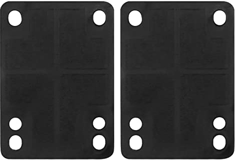 Wresetly Skateboard Riser Pad in gomma, 1/8, 3 mm, confezione da 2
