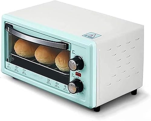 oven mini oven air fryer oven Mini Oven with Grill Rotisserie Electric Oven and Hob Packages Hob Cookers Timing Wide-Area Temperature Control 11L Mini Ovens Toaster Oven Air Fryer, (Color : Pink) (