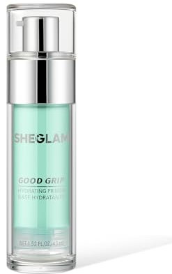 SHEGLAM Good Grip Feuchtigkeitsspendender Primerr Oil Control Moisturizing Primer Gel Smooth Fine Lines Oil And Silicone-Free Face Primer-Green