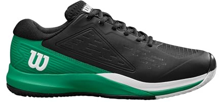 Wilson herr Rush PRO ACE Clay tennissko, svart/Bosphorus/vit, 7 UK, Svart Bosphorus vit, 41 EU