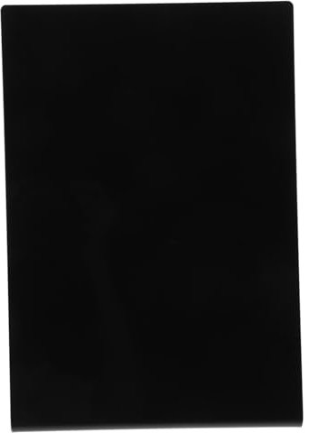 SEWACC Küchen-menütafel Schwarze Kreidetafel Abwischbare Nachrichtentafel Kleine Schreibtischtafel Etiketten Tisch-kreidetafel Für Heimdekoration Geschäft Buffet
