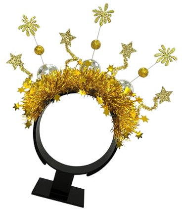 2025 Silvester-Party-Stirnband für Familientreffen, Girlanden, Haarreif, Weihnachtsfeier, Kopfschmuck, Neujahrsfest-Requisiten
