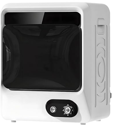 Secadora Pequeña, Secadora de Ropa Portátil con Panel Táctil Inteligente Lcd, Bañera de Acero Inoxidable, Capacidad de Secado de 5 Kg Para Apartamentos, Lavandería, Rvs 420SX
