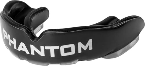 Phantom Mouthguard APEX Tandskydd för barn – Boil & Bite-munskydd för kampsport, MMA, boxning och muay thai - Svart
