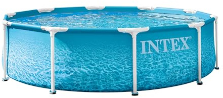 Intex 28206ND 3.05m x 76cm Beachside Metal Frame Pool (Pool Only)