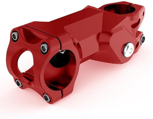 Attacco manubrio ammortizzante, lunghezza 140 mm per forcella da 28,6 mm e manubrio da 31,8 mm, stelo sospensione con corsa da 30 mm, smorzamento a molla regolabile, adatto per mountain bike e bici da