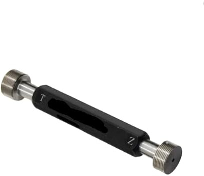 Calibrador de rosca de doble extremo, Calibre de rosca métrica M1.7-M10 acero 6H(M1.8x0.35-6H)