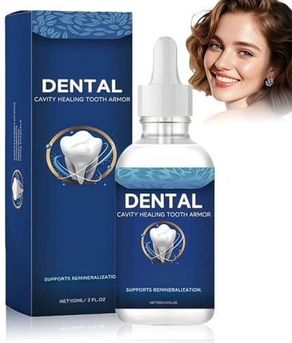 Tooth Repair Kit with 60ml Gel for Enamel & Gum Protection, Liquid Tooth Armor for Chipped Teeth & Fresh Breath, Receding Gums Repair Solution