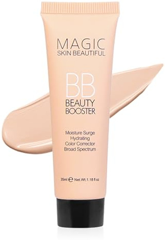 BB Cream, fukttonad dagkräm, vattentät makeup foundation, andningsbar och lätt blekd återfuktare, hållbar concealer med full täckning, jämn hudton, naturlig