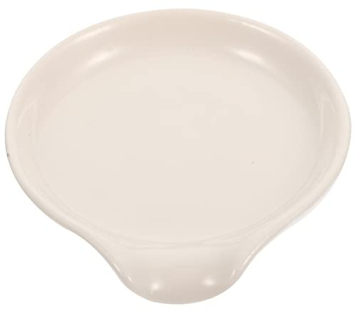 Luxshiny Porte-Cuillère Résistant À La Chaleur 3.94X3.54X0.71 Pouces Repose Cuillère Pratique Pour Cuisine Support De Cuillères Et Fourchettes Décoratif Table