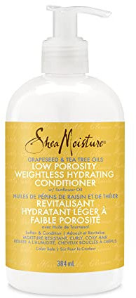 Shea Moisture/Grapeseed & Tea Tree Oils/Low Porosity Weightless Hydrating/Shampoo and Conditioner - 13oz - (Pack of 1)