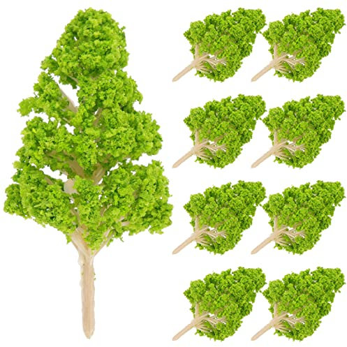 DECHOUS 10stücke Miniatur Baum Für Modellbahn Landschaft Dekoration Leichtes Und Langlebiges Material Naturgetreue Details Für DIY Landschaftsbau