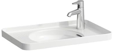 LAUFEN VAL Einbauwaschtisch, ohne Hahnloch, ohne Überlauf, 550x360mm, H8172817571121, Farbe: weiß matt
