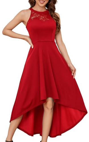Bbonlinedress Aftonklänningar, eleganta för bröllopsgäster, festklänning för damer, halterneck, konfirmationsklänningar, brudtärneklänningar, cocktailklänning, festklänning, XL