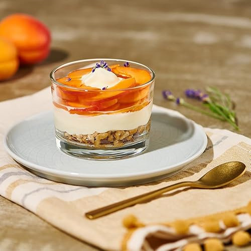 Sixby® Dessertschalen 200ml - Set 6 Stück - Diya Ø 82 mm, Höhe 58 mm, Spülmaschinenfest