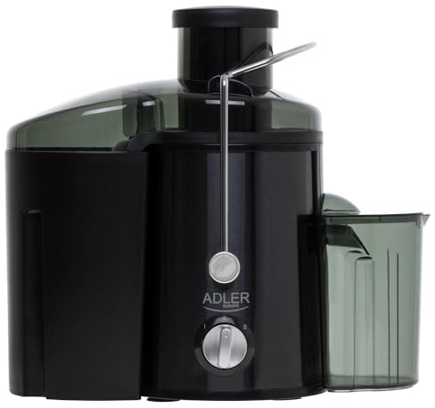 ADLER Exprimidor - Cuchillas de titanio, 600 W de potencia