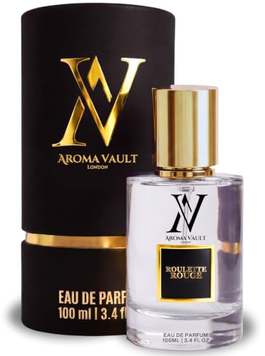 Aroma Vault Roulette Rouge | Baccarat Rough 540 Inspired Unisex EDP | Luxurious Amber Woody Fragrance with Saffron, Amberwood & Cedar | Long Lasting | Unisex | 100ml