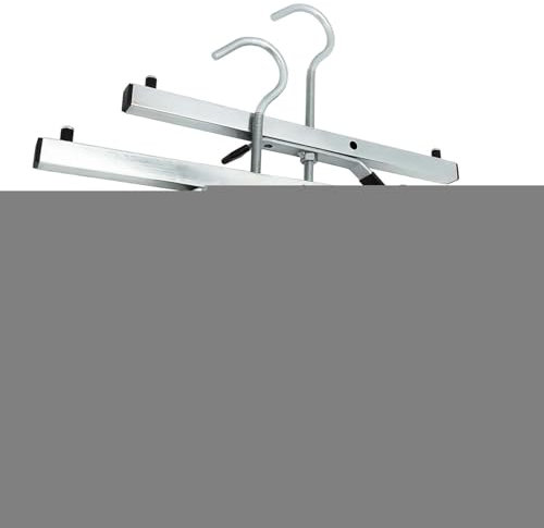 2 Roof Rack Ladder Clamp, Lockable Ladder Grips Set, Ladder Roof Rack Clamps, Van Roof Rack Ladder Mounts for Use, Sturdy Ladders Safety with Van Roof Rack Mounts