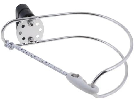 JT-HLM Bootszubehör Edelstahl Hufeisen Rettungsring Halterung 13,5 cm Rettungsring Ring Halterung Hufeisenhalter für Marine Boot Schiff