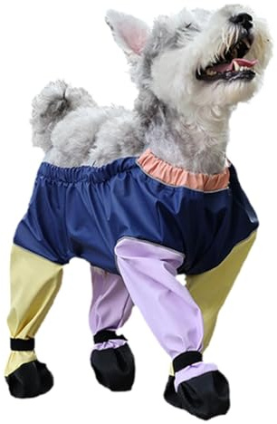 Hundepfoten-Stiefel-Leggings, Regenstiefel für Hunde,Haustier-Hundeschuhe - Verstellbare Strapsstiefel, rutschfeste Stiefel, wasserdichte Hundeschuhe, Leggings, umfassender Schutz für den Außenbereich