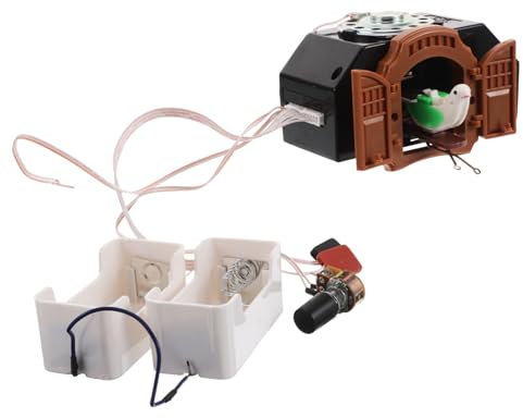 Ciieeo Vintage Kuckucksuhr Uhrwerk Ersatzteil Ohne Haken Geräuscharmer Mechanismus Für Wanduhren Einfache Installation Klassische Pendeluhr Bewegung Für Schlafzimmer Und Große Wände