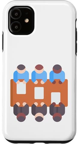 Meeting in The Conference Room Boardroom Meeting Office Case for iPhone 11