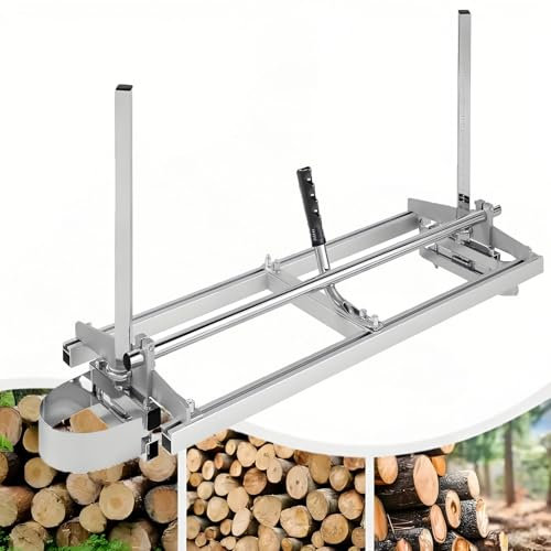 smafoseedding Scie à ChaîNe De Qualité Industrielle,Accessoire De Scierie Électrique,Peut Couper Une Épaisseur De 0,2 à 20 Pouces,pour Les Menuisiers,Explorateurs De La Jungle en Plein Air