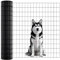 ARIFARO 0.9m x 15.2m Wire Mesh Fencing (5cm x 7.5cm Holes) Multipurpose 2mm Roll PVC Coating Hot-Dipped Galvanised Welded Garden Fence, Metal Wire Mesh for Dog, Chicken, Deer, Rabbit and Other Animals