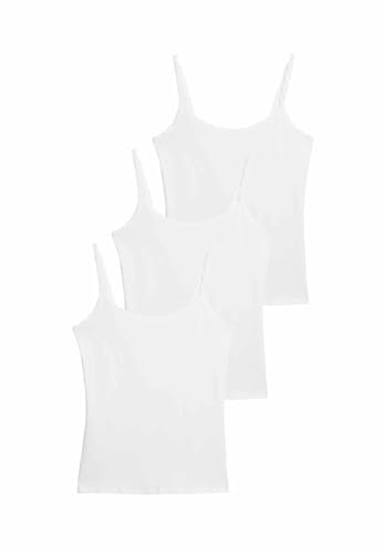 Marks & Spencer Caraco Bordure Dentelle Femme Lot de 3 à Haute Teneur en Coton, avec Stretch