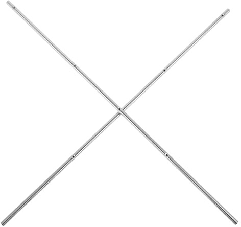 iplusmile Palo di Metallo per Calcio Balilla, Accessorio per Macchina da Calcio da Tavolo, Maniglia Comoda 41,5 Cm, Ricambio per Ragazzo Ragazza e Adulti, Facile da Installare per Tavoli da Gioco