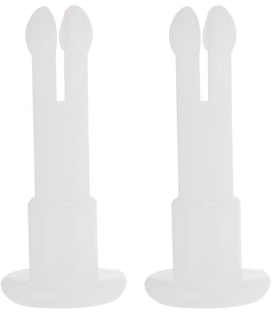 Toddmomy 2 Pezzi Perno di Carta per Mento Ottico in Plastica 21 MM Perno di Fissaggio per Carta Asta Stabile per Strumenti Optometrici Professionali
