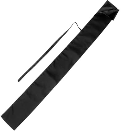 GATHINESS Funda Protectora para Espadas Japonesas 130 Cm, Bolsa de Transporte Resistente al Desgaste, Funda Gruesa para Shinai y Artes Marciales, Negra Interior Acolchado, Estuche
