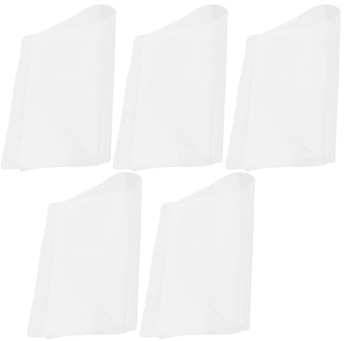 SAFIGLE 5 Stück Handbuch und A5 Wiederverwendbare Schutzumschlag aus Pvc Leicht zu Reinigende Transparente Hülle Minimalistische Buchhülle für Täglichen Gebrauch und