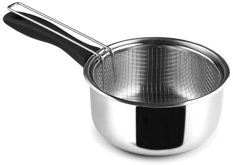 IBILI, Pentolino con cestello Induktion, 18 cm, acciaio inox, adatto per induzione, friggitrice.