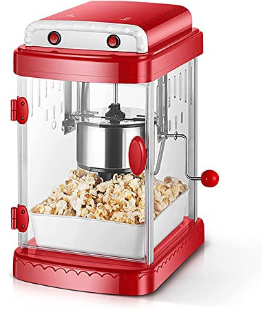 MNSRRN Machine de Pop-Corn chauffante électrique entièrement Automatique, cinéma rétro, approprié pour Les équipements nécessitant Une qualité Commerciale de Pop-Corn de Sortie Haute Puissance