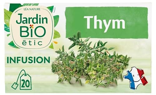 JARDIN BIO ETIC - Jardin Bio Étic Infusion Thym Bio 20 Sachets 28G - Lot De 3