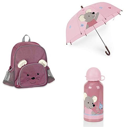 Sterntaler Funktions-Rucksack, Regenschirm & Trinkflasche, Mabel