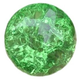 VIDECOR Bola de Cristal Feng Shui Fuente de Agua Bonsai Esfera de Vidrio Bola de Grieta de Hielo Decoración del Jardín del Hogar Adornos Esfera Agrietada Bolas Decorativas 1.96 Pulgadas,E