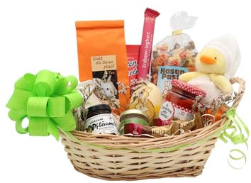Osternest mit Pasta | Geschenkkorb für Pasta Fans |Viele weitere Osterüberraschungen |Perfektes Präsent für Ostern