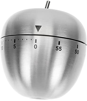 FUNOMOCYA Egg Shaped Timer Mechanical Timer for Baking for Cooking Reminder for Kitchen Use