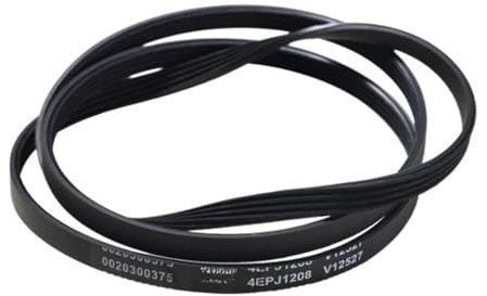 Correa de Accesorios for Lavadora, Compatible con Accesorios for Lavadora de Tambor Haier, Correa Genuina 6EPJ11216 5EPJ1208 5J1195(4EPJ1208)