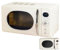 Mikrowelle 20L Retro Vintage Design 6 Stufen LED Display Timer bis 95 Min Auftaufunktion 4 Automatikprogramme Kindersicherung Innenbeleuchtung, Chromgriff Microwave