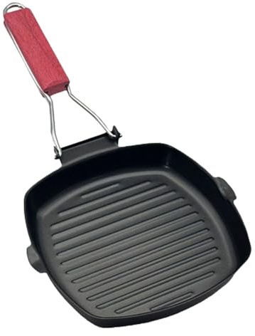 XINYIN Poêle à griller antiadhésive - Grande poêle à steak - Convient pour steak et bacon - Induction