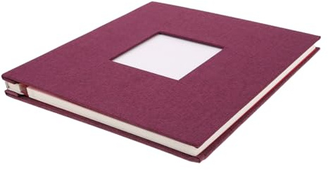 ROMISBABA Álbum De Fotos Autoadhesivo Álbum De Tarjetas De Fotos Autoadhesivo Pequeño De Boda