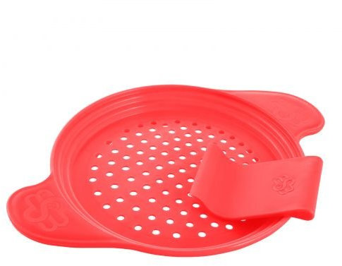 Muxel Spätzlewunder la alternativa para Spätzlebrett, Rallador Spätzle Prensa con raspador, rojo