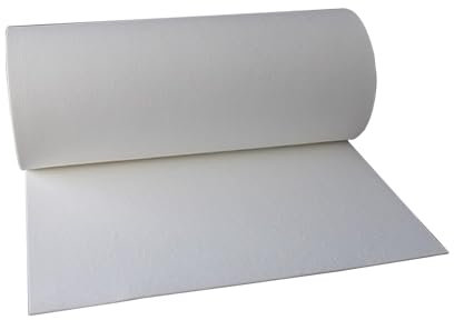 Papier Keramikfaser Glas Fusing Papier für Keramikwerkzeug für DIY Glasschmelzung Haushalt Schmucksache Fertigkeit(2mmx122cmx30m)